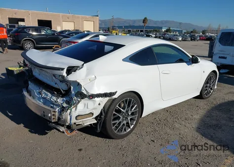 2015 Lexus Rc 350 z USA, uszkodzony, nr VIN JTHHE5BC4F5003454